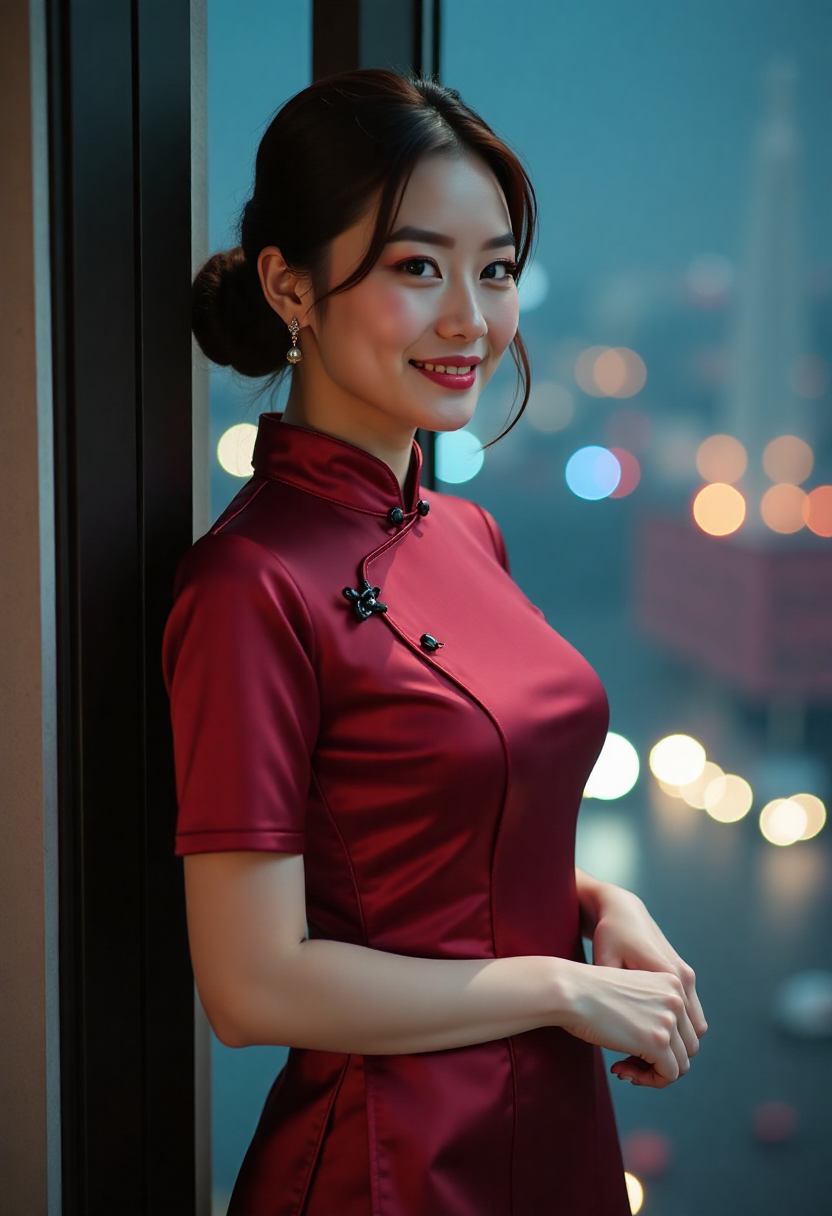 环跳穴与股骨大转子的位置关系示意